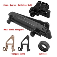 Perfect Fit Secure Compact Seamless Handguard Triangular Sights Sun Shade for M4