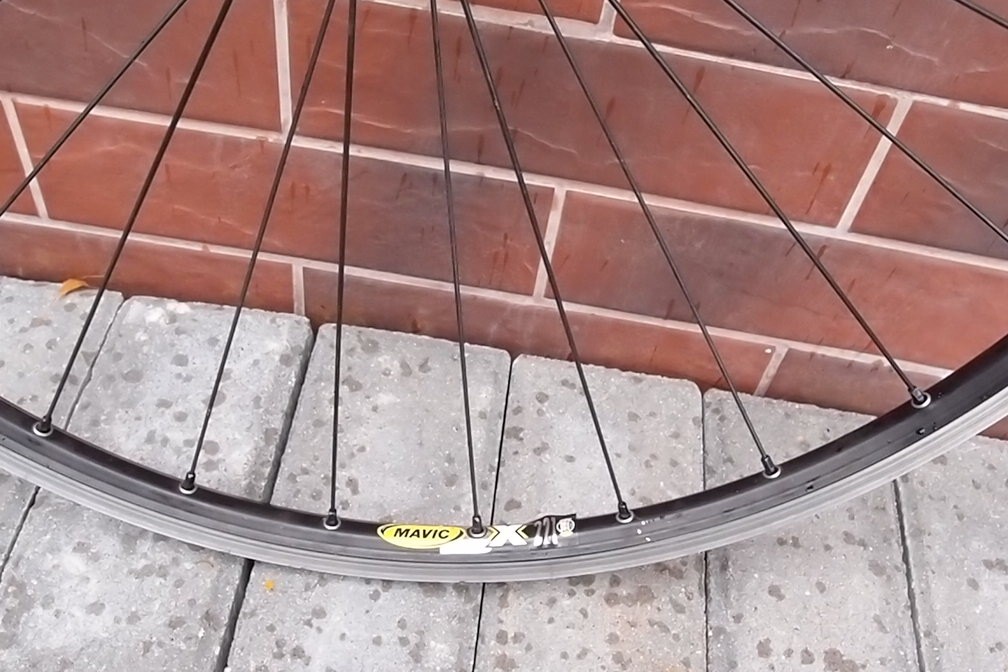 Specialized MTB 26インチ フロントリム MAVIC X221 front wheel Mavic X221 made in France Specialized retro 26 inch