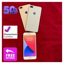 Apple iPhone 8 Plus 64GB - Very Good Condition - Gold, Silver, Space Gray