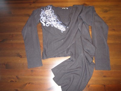 JJ Perfection Women's Solid Knit Open Front Cardigan With Pockets  Plus Size Available