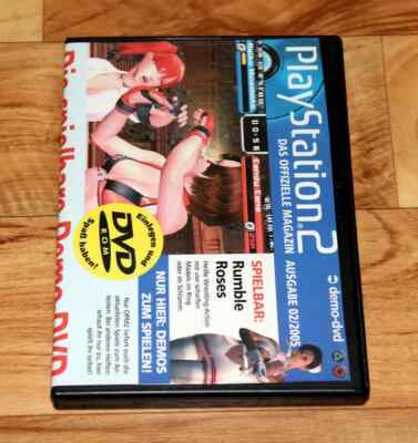 PS2 DVD Video Demo Metal Slug Tekken 4 Mega Man X8 Metal Gear Solid 3 Sonic Hero