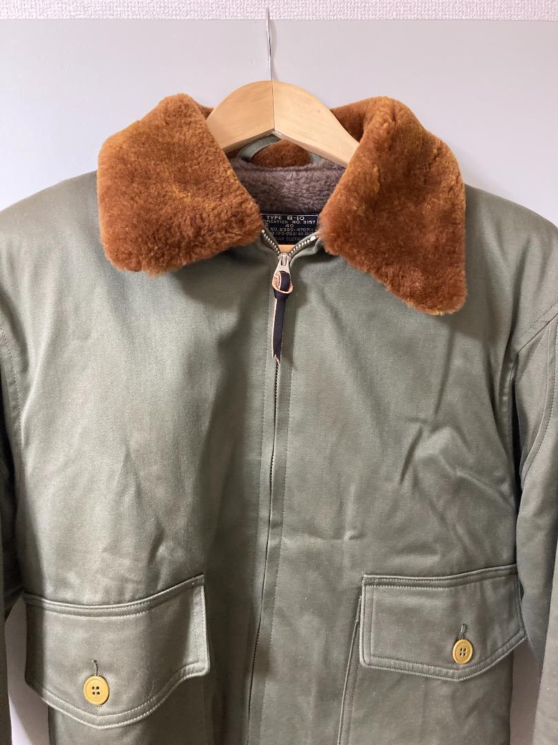【Edison】 THE REAL McCOY'S B-10 B-10 The REAL McCOY'S Flight Jacket 40 Men's | eBay