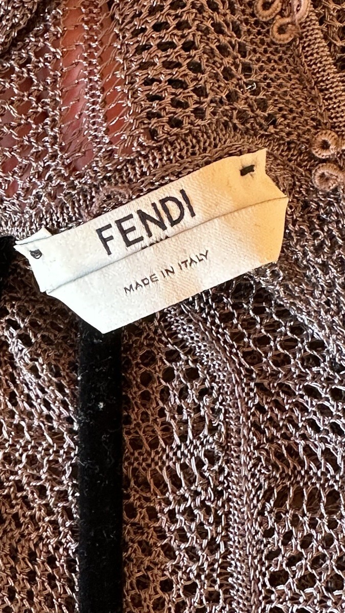 fendi brown viscose dress Hatched Dark Brown Calfskin Chukka Boots main image 0