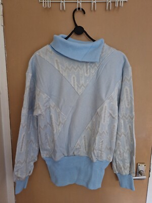 Hellblauer Damenpullover von Mudo   UK-Größe 12   brandneu
