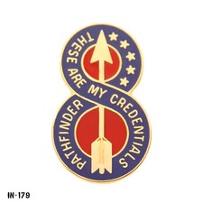 8th Infantry ~ These Are My Credentials Pathfinder ~ US Army DUI Crest Pin ~ NEW