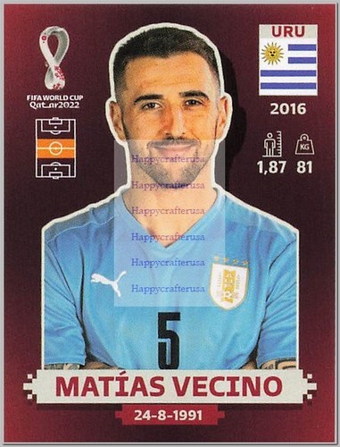 Panini World Cup QATAR 2022 - ORYX Edition - Stickers  #CRO1 - #KOR20 - Picture 157 of 181
