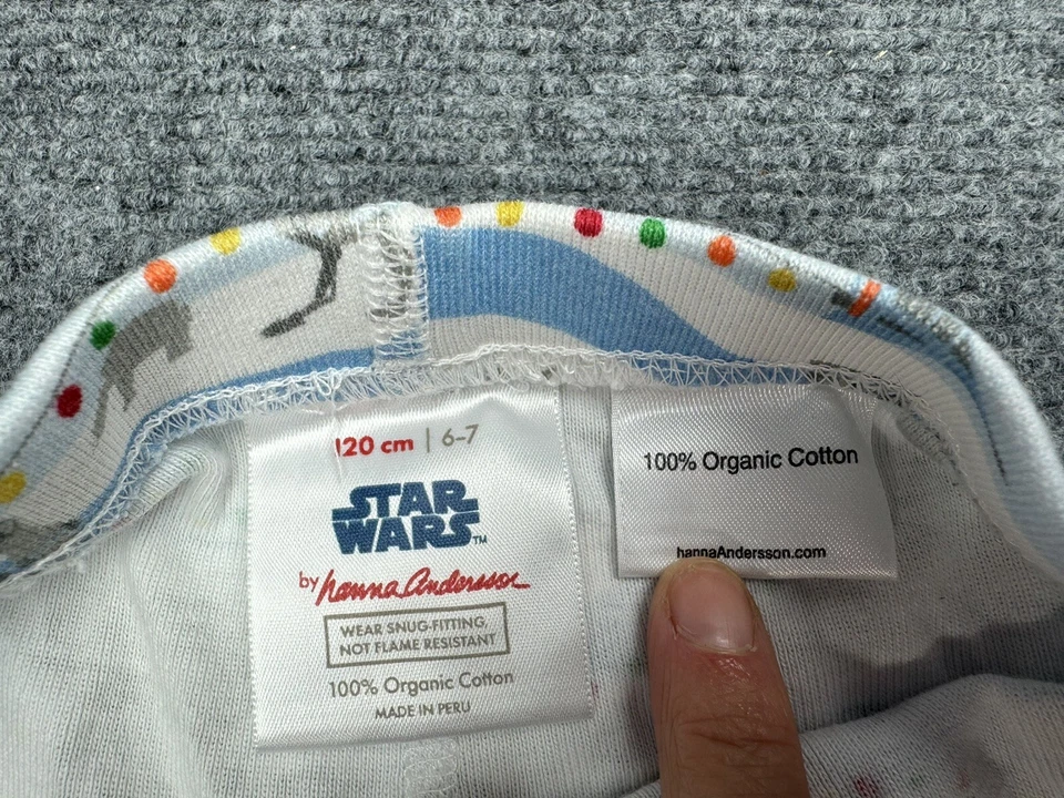 Star Wars Lot Kids Pajama Bottoms 6-7 Baby Yoda Shirt Unisex Size Range 3-4 - Image 4 of 4