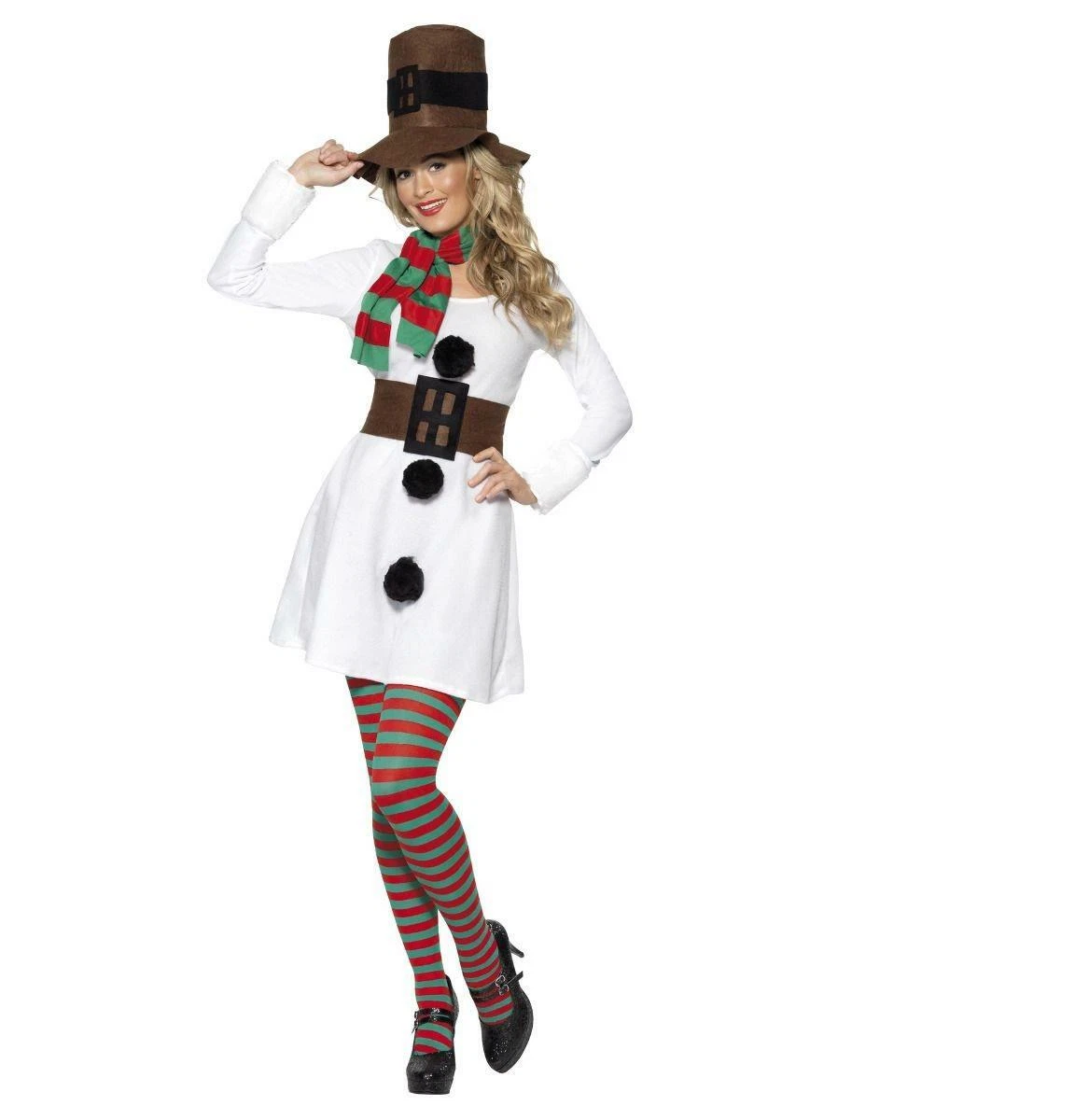 Adult top snowman costume