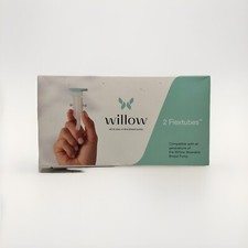 Willow Flextubes All In One In Bra Breast Pump Compatible Willow Wearable 2-Pk
