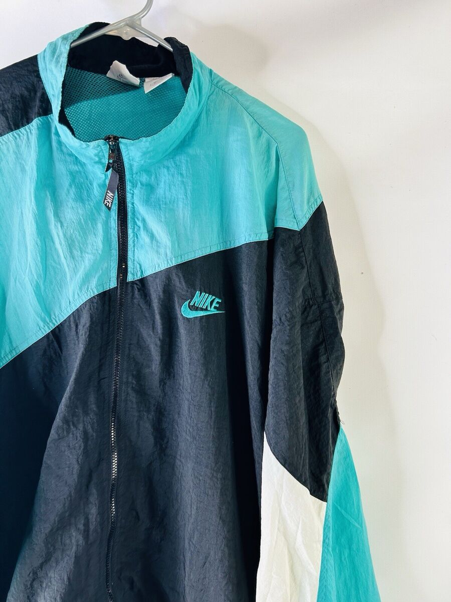 Vintage 80s Nike Mens XL Spell Out Mini Swoosh Color Block Vintage 80s Nike Mens XL Spell Out Mini Swoosh Color Block