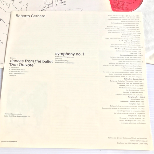 ASD 613 Roberto Gerhard Symphony No 1 Dances Don Quixote Antal Dorati HMV S/C - Picture 7 of 9