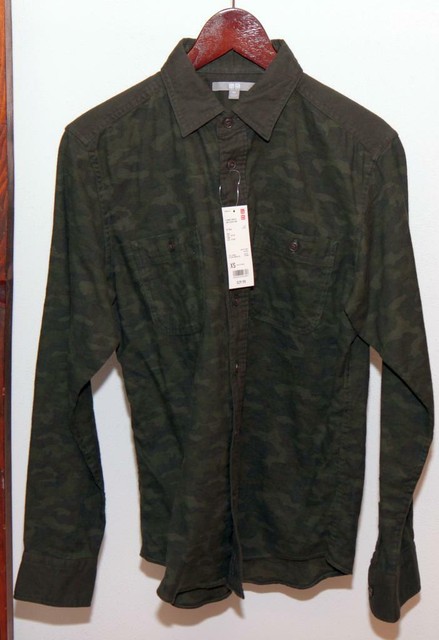 mens olive green button down shirt