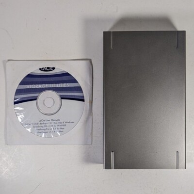 Lacie FW PORSCHE 160GB HDD Firewire Support (NO POWER SUPPLY)
