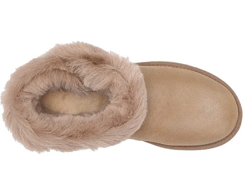 Mini Botas Ugg Clásicas Cortas Pelusa Pin 100% Auténticas Talla 5 EE. UU. Nuevas en Caja - Imagen 4 de 8