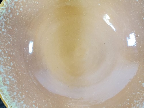 RARO Juego De Colección De 6 Cuencos Vietri 7" Tostado Y Beige Borde Moteado Cuerpo De Cuenco - Imagen 13 de 24