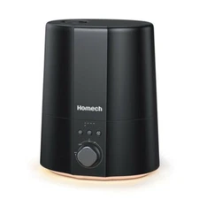 Homech Ultrasonic Cool Mist Humidifier, Essential Oil Diffuser with Warm...