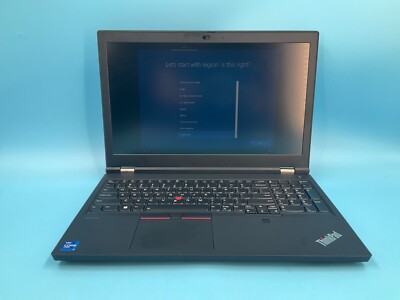 Lenovo ThinkPad P15 Gen2 i7-11850H 16GB 512GB BT5 WiFi6 T1200 15.6F W10P 20YRS4T