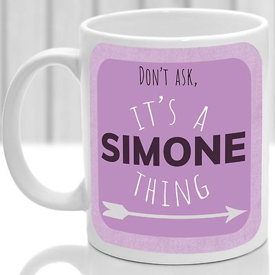 Simone's mug, Its a Simone thing (Pink)