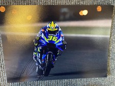 JOAN MIR HAND SIGNED A4 PHOTO SUZUKI ECSTAR MOTOGP 2020 WORLD CHAMPION PROOF