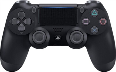 PS4 Offizieller Dual Shock 4 schwarzer Controller (V2)