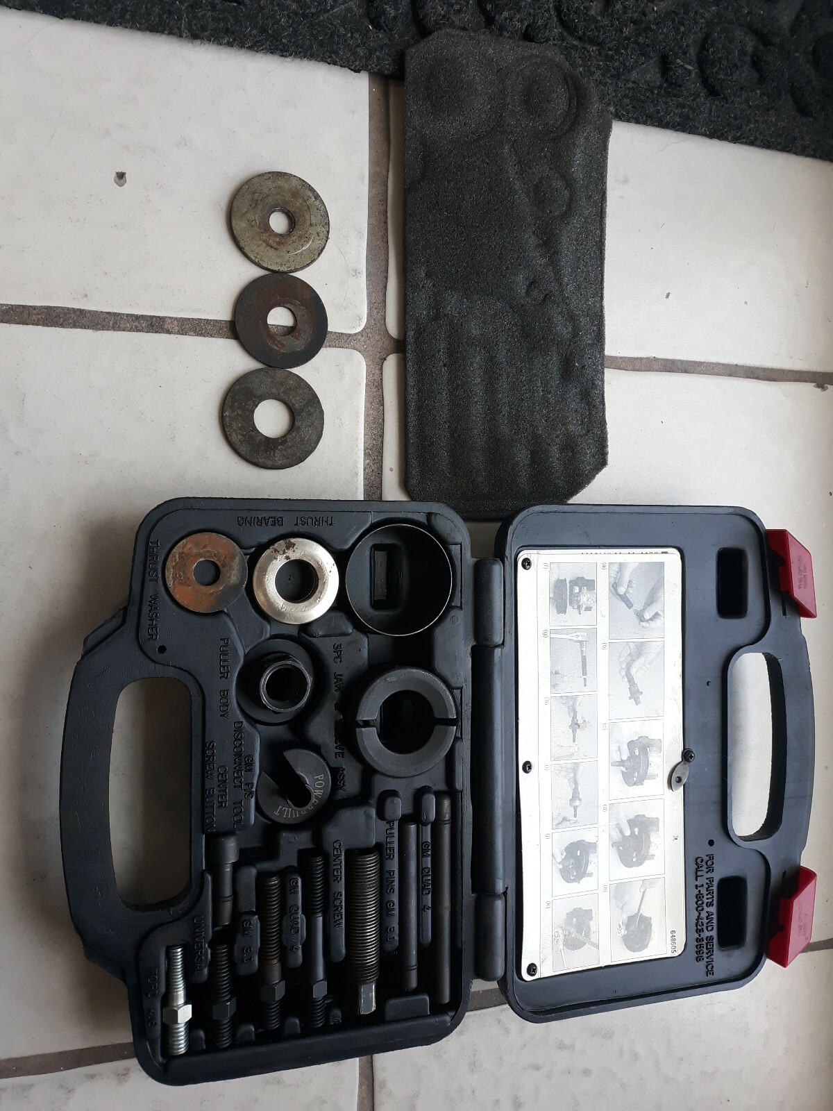 Powerbuilt 648605 Power Steering Alternator Pulley Remover Installer