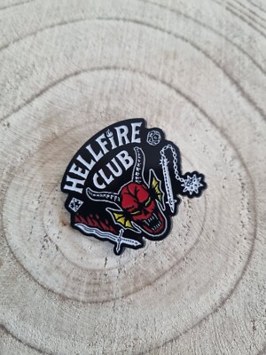   Stranger Things Hellfire Club Design Pin Cool