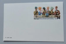 Postal Stationery. Post Card. UNUSED. UX110. Stamps The Universal Hobby. 