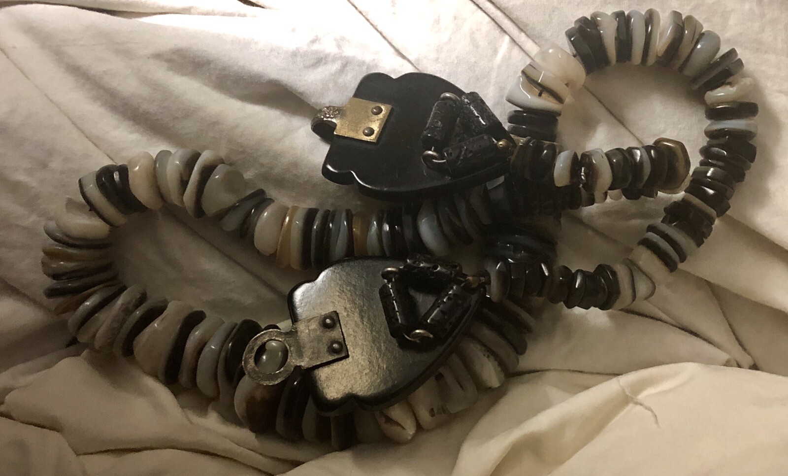 Massive Shell Statement Necklace Like Monies Qual… - image 5