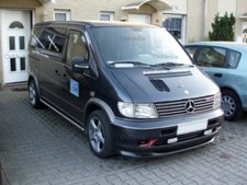 Frontansatz f&uuml;r Mercedes Vito V-Klasse W638 96-03 Frontlippe GRUNDIERT - Tuning