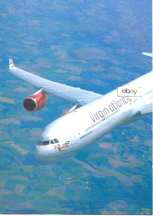 VIRGIN ATLANTIC AIRWAYS AIRBUS A340-600 2 PG AIRLINERS WORLD
