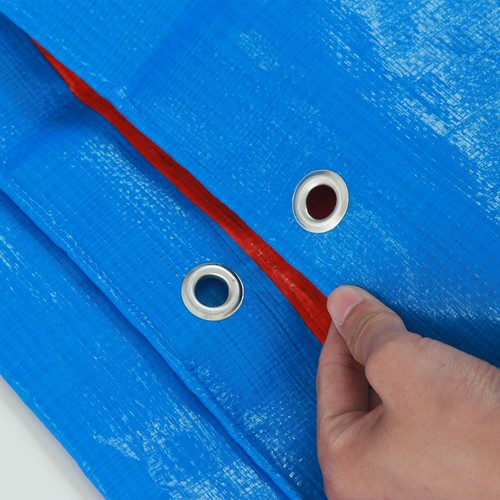Wasserdichte blaue Abdeckplane Schwerlastplane Bodenplane für Campingplane 180GSM - Bild 8 von 12