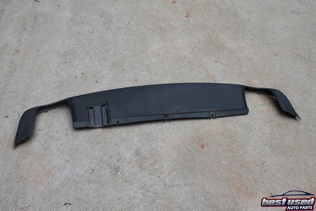 パーツ JorgeUSA5 2004 JAGUAR X-TYPE 3.0L REAR BUMPER LOWER VALENCE EXTENSION TRIM