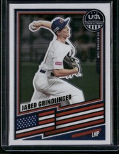 2026 Panini Stars & Stripes Prizm USA Baseball #91 Jared Grindlinger
