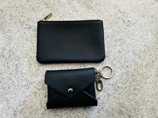 Dress Up Your Purse Mini M' Case Black And Envelope Black Wallet Silver