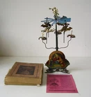 Antique Rare Christmas Bell Tin In Original Box Pre 1945