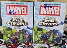 Topps Chrome Marvel 2025 YELLOW LAVA, INSERTS,  REFRACTORS  Choose Your Card
