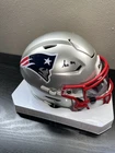 Kayshon Boutte New England Patriots Midi Helmet Signed Beckett Authenticated