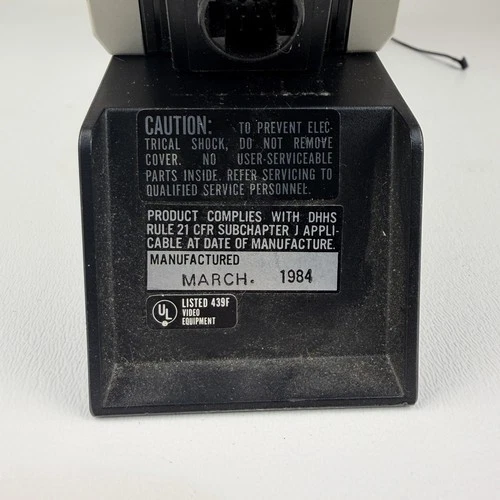 Vintage JVC Newvicon GX-N70U Color Video Camera 1984 TV Zoom 9.8-80mm F1.4 image 15