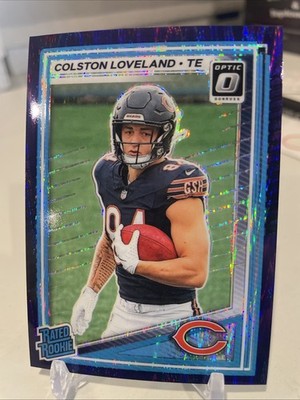 2025 Donruss Optic Colston Loveland Purple Shock 