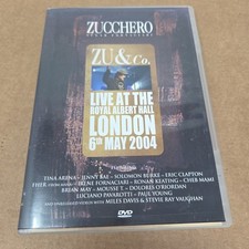 Zu & Co Live Rock Music DVD Classic Rock Zucchero Fornaciari 