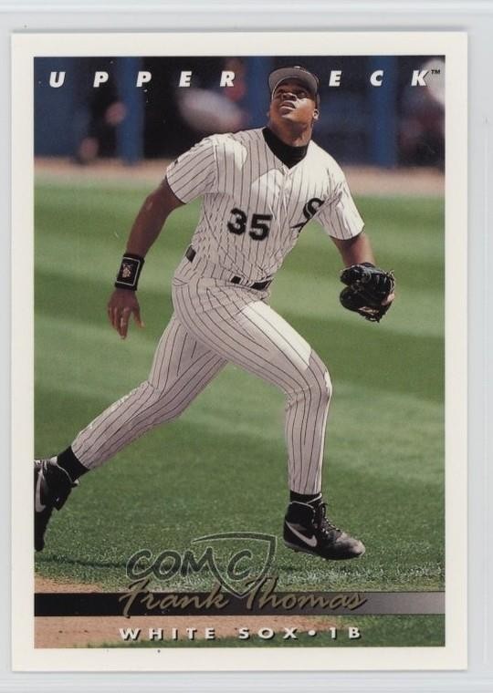 1993 Upper Deck Gold Hologram Frank Thomas #555 HOF lz7