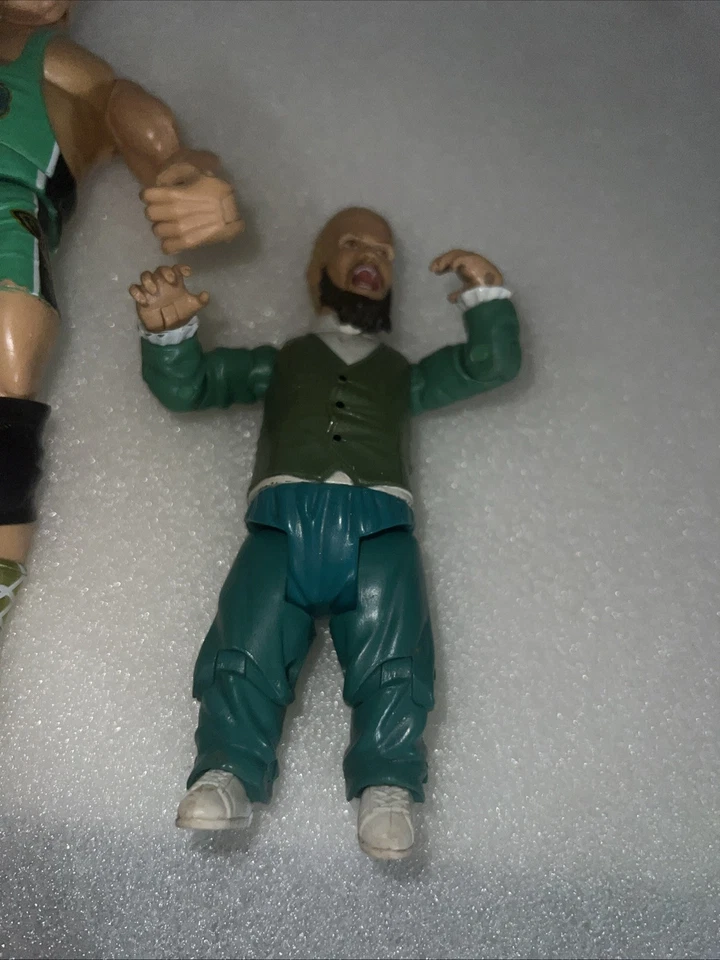 Lote de figuras de lucha libre WWE HORNSWOGGLE 5" & FIT FINLAY Mattel WWF juego de duende Foto 3 de 4