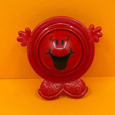 Vintage Roger Hargreaves Mr Men Mr Noisy Mr Happy Baby Rassel Spielzeug 70er 80er