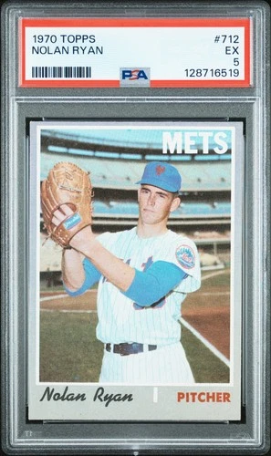 EL.HE32 1970 Topps 712 Nolan Ryan PSA 5 EX