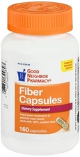 Good Neighbor Pharmacy Fiber Laxative Capsules 160ct