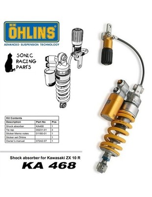 Rear Shock Absorber OHLINS TTX GP T36pr1c1ls Kawasaki Zx10r 2016