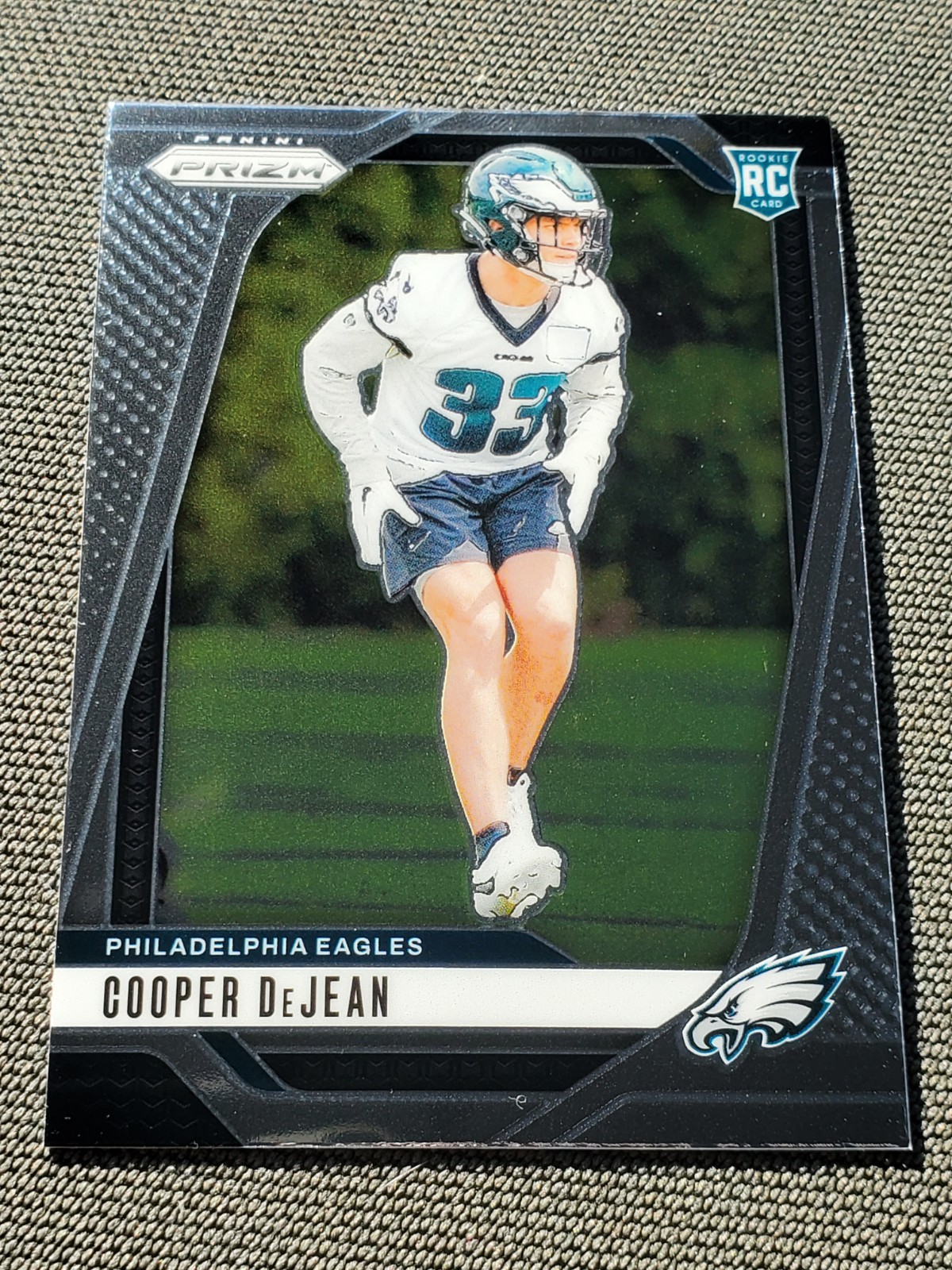Cooper DeJean 2024 Panini Prizm Rookie #321 Eagles