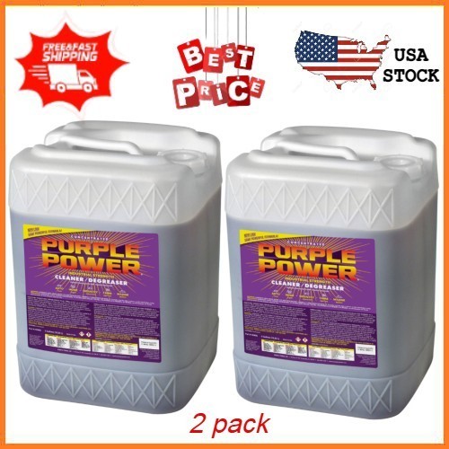 2 pack Purple Power Industrial Strength Cleaner and Degreaser, 5 Gallon-image