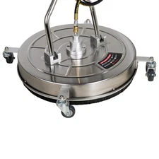 24" Pressure Washer Surface Cleaner 4000 PSI w/ Handles & Wheels Quick Connect