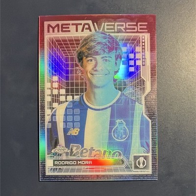 Topps Chrome 2026 UEFA Europa League Rodrigo Mora MV-13 FC Porto Metaverse